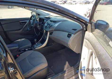 2013 Hyundai Elantra Gls from USA, damaged, VIN 5NPDH4AE7DH369555